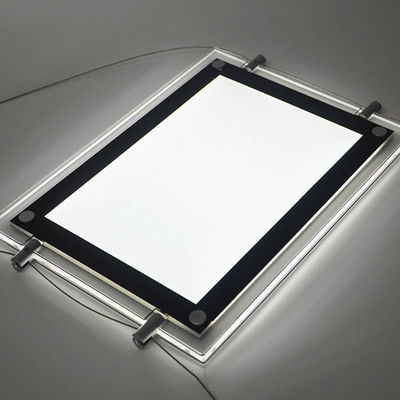 Marco cuadro iluminado por LED A4 doble cara - Foto 4