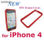 Marco parachoques tpu caso para el iPhone 4g - 1