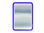 Marco porta anuncios tarifold magneto din a4 dorso adhesivo removible color azul - Foto 2