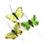 Mariposas de plumas decorativas pack 24 ud. Mariposas para decorar. - 3