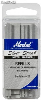 Markal Silver Streak Specksteinstift-Ersatzminen
