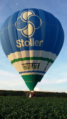 Marketing aéreo com balões