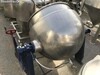Marmitte de doublé fond à vapeur en acier inoxydable 300 litres.