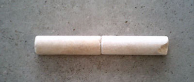 Marmol moldura crema marfil envejecido 3x10 - Foto 2