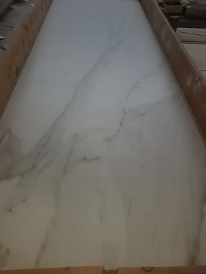 Mármol piedra sinterizada Calacatta fondo blanco natural - Foto 2
