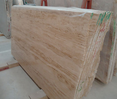Marmol Travertino madera transparente pulido - Foto 3