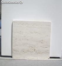 Marmol travertino romano cepillo 30X30X1