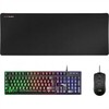 Mars Gaming Combo mcpx gaming 3IN1 rgb Negro