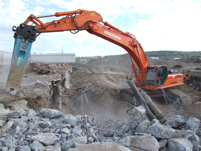 Marteau brise roche BRH 3000kg MSB Saga 400 - pelles 36 à 45 tonnes - Photo 4