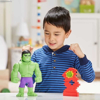 Marvel Spidey And His Amazing Friends Hulk Aplastante - Foto 3