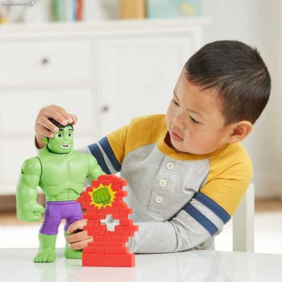 Marvel Spidey And His Amazing Friends Hulk Aplastante - Foto 4