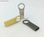 Más barato Memoria USB pendrive metálico con color dorado y plateado - 1