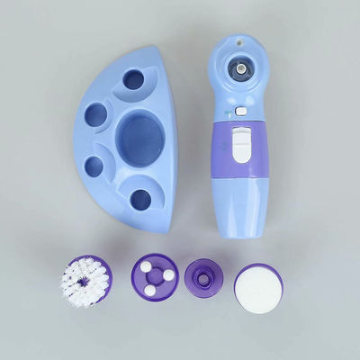 Masajeador rotatorio cepillo limpiador facial de poros cuidado facial 4 en 1 - Foto 5