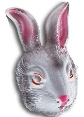 Mascara conejo grande en plastico rf. 24