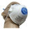 Máscara descartável tipo concha X-PLORE 1320V PFF2 com válvula - Foto 2
