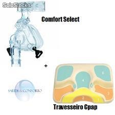 Máscara Nasal Comfort Select Travesseiro Anatômico Multi-Máscara