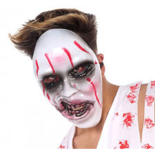 Máscara sangrienta de Halloween