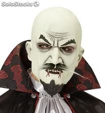 Máscara vampiro con bigote y perilla