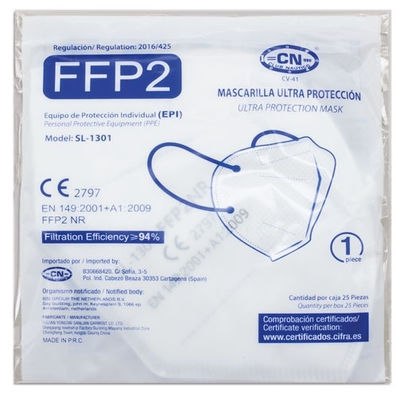 Mascarilla FFP2 certificada a partir de 100Uds. Stock inmediato. - Foto 2