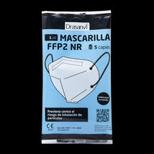 Mascarilla FFP2 nr drasanvi ce en 149:2001 + A1:2009 Epi Fabricada en España