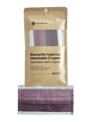 Mascarilla higiénica 3 Capas Color: Arcoiris Degradado - Foto 3