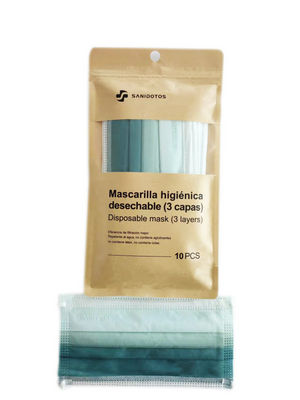 Mascarilla higiénica 3 Capas Color: Arcoiris Degradado - Foto 4