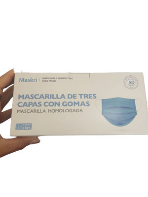 Mascarilla triple capa 50Uds