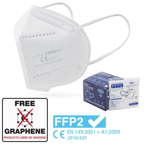 sencillo Pulido Puntuación Mascarilla Ultra protección FFP2 blanca (EPI)