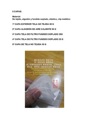 Mascarillas KN95 con certificado FDA y CE de EXCELENTE calidad garantizadas - Foto 5