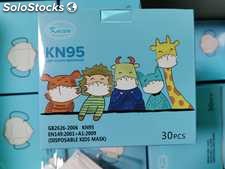 Mascarillas KN95 infantil stock Madrid
