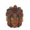 Maschere di indiani d&amp;#39;America realizzate in legno di acacia. Stock 49- - Foto 2