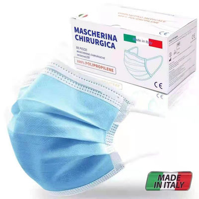 Mascherina Chirurgica Monouso Certificata Tipo IIR prodotto in ITALIA