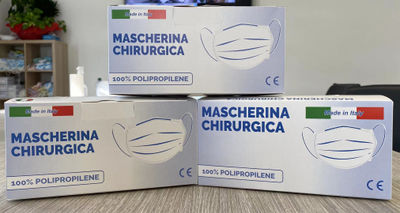 Mascherina Chirurgica Monouso Certificata Tipo IIR prodotto in ITALIA - Foto 4