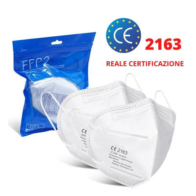 Mascherine FFP2 Certificate Ce 2163 EN149 + A1:2009 - Magazzino Italia