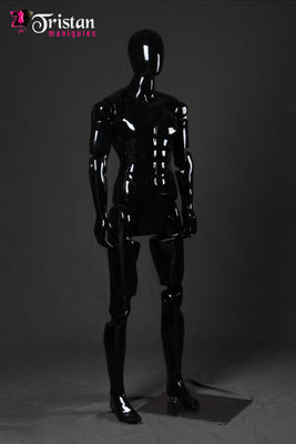 maschio nero serie manichino senza volto mobile / articulable completamente - Foto 3
