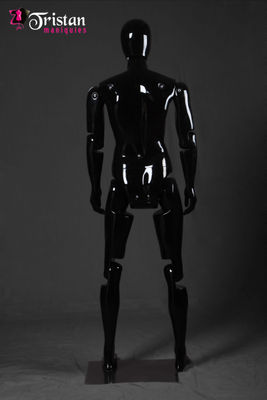 maschio nero serie manichino senza volto mobile / articulable completamente - Foto 5