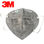 Mask 3M 9041-9042 Activated Carbon Masks - Foto 2