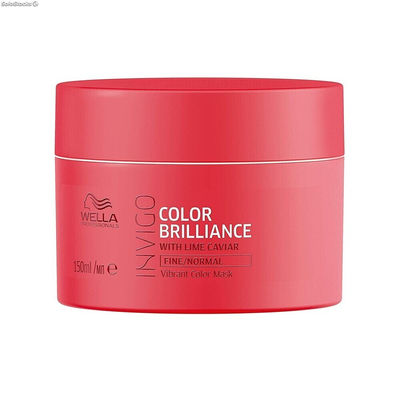 Maska Chroniąca Kolor Wella Invigo Color Brilliance Włosy Cienkie (150 ml)