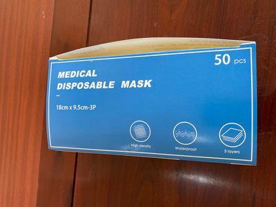 Masque chirurgical à usage médical jetable - Photo 2