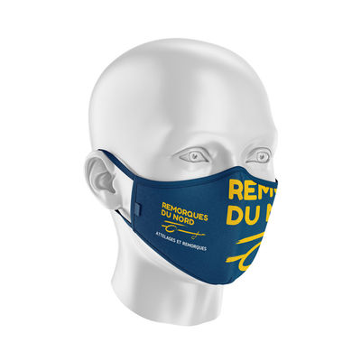 Masque de protection personnalisable lavable contre le Covid-19