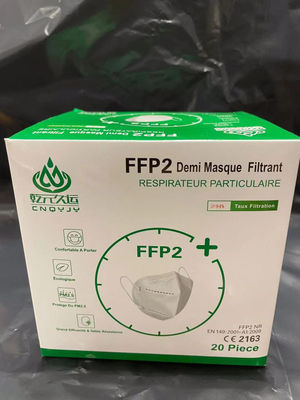 Masque FFP2-Certificat CE 2163 - version française - sachet individuel-en france - Photo 2