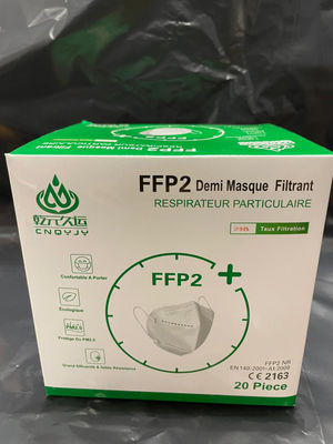 Masque FFP2-Certificat CE 2163 - version française - sachet individuel-en france - Photo 3