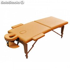 Massage table Zenet ZET-1042 size M yellow