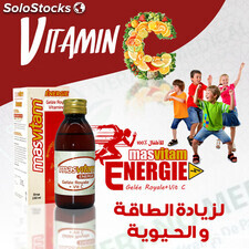 MassVitam Energie pour enfant et adulte gelee royale avec vitamine c