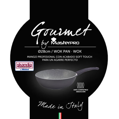 Masterpro gourmet - woks &amp;amp; wokpfannen aluminium mit kunststoff - Foto 2