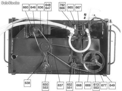 Maszyna do farbowania ceetec p40 z przewoźnikiem kółkowym - Zdjęcie 5