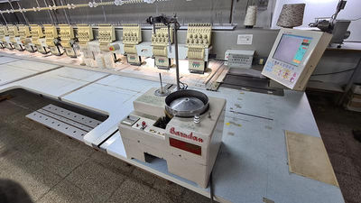 Maszyna do produkcji szpul nitkowatych marka BARUDAN