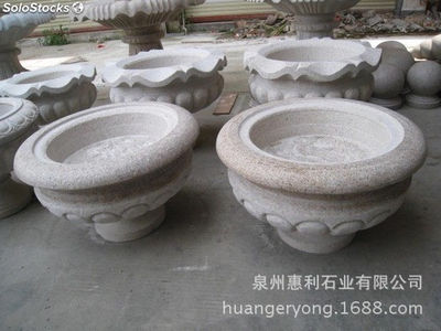Materas de piedra de granito para jardines y plazas