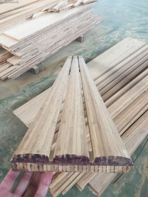 Material de construção impermeável, painel decorativo de parede de bambu - Foto 4