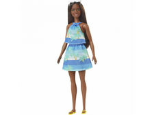 Mattel Barbie Loves the Ocean - Ocean Print Skirt &amp; Top GRB37